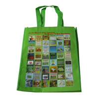 黄冈LB11覆膜无纺布广告袋